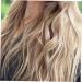 Beavorty hair extension set of four highlights blonde clip in hair extensions 6d hair extensions light brown hair extensions hairpieces hair toppers Miss High temperature wire wig curls - Buy Online on GoSupps.com