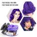VOLLUCK Purple Hair Color Wax 4.23 oz - Natural Temporary Hair Dye for Halloween, Christmas & Cosplay Parties - Buy Online on GoSupps.com