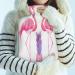 Pink Flamingo Hot Water Bottle with Fluffy Cover 2L | Cozy & Cute Pain Relief for Kids & Adults | Perfect for Warm Nights - Buy Online on GoSupps.com