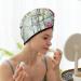 Microfiber Hair Drying Cap | Vintage Floral Towel Wrap for Quick Drying | Soft & Absorbent Hair Towel for Curly Long & Thick Hair - Buy Online on GoSupps.com
