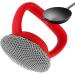 Besreey Stainless Steel Dish Scrubber Silicone Handle Pot Cleaning Scrubber Brush - Ergonomic Multi-Functional Kitchen Dish Scrubber Cast Iron Brush for Pans Grills Kitchen Stove Red - Buy Online on GoSupps.com