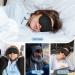 3D Deep Contoured Sleep Mask for Men & Women - Soft Breathable Eye Shade for Travel Yoga & Naps - Adjustable Strap Night Blindfold - Buy Online on GoSupps.com