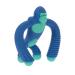 Nuby Geo Zoos Massaging Teether - BPA-Free Baby Teething Toy - Blue Gorilla Design - 3+ Months - Buy Online on GoSupps.com