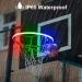 LED Basketball Hoop Lights - Solar Powered Swish Rim Light for Night Outdoor Play - Great for Adult Training - 3 on 3 Basketball - Buy Online on GoSupps.com