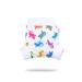 Petit Lulu Pull Up Cloth Nappy Wrap | Size S | Washable Diaper Wrap | Reusable Cloth Nappies | Made in Europe (Geckos)