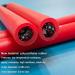 MSgumiho Flexible Polyurethane Rubber Nunchucks Nunchaku - High Hardness & Elasticity, Reflective Climbing Rope, Durable for Kids, Adults & Pros - Red - Buy Online on GoSupps.com