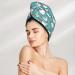 Cartoon Funny Goose Microfiber Hair Towel Wrap - Soft Super Absorbent Coral Velvet Quick Dry Cap for Long Curly & Thick Hair - Buy Online on GoSupps.com