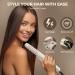 MiroPure 2-in-1 Flat Iron Hair Straightener & Curler - Titanium Ceramic Ionic Styler with Cool Air Dual Voltage & Auto Off for Travel - Buy Online on GoSupps.com