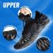 Ashion Unisex Barefoot Shoes - Breathable Water Shoes for Men & Women | Slipproof Summer Beach Aquasiums 39 EU - Gray & Black - Buy Online on GoSupps.com