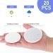WLLHYF 20 Pack Compressed Facial Sponges - Natural Cellulose, Professional Spa Sponges for Face Cleansing and Makeup Removal - Buy Online on GoSupps.com