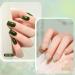 GAOY Jelly Green White Gel Nail Polish Set | 6 Transparent Colors for Salon Quality Manicures & DIY Nail Art at Home | Emerald Green Sheer Gel Kit - Buy Online on GoSupps.com