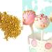 Buy Edible Gold Sprinkles - Stray Gold Crunchy Sugar Pearls 130g | Perfect for Valentine's Day Birthdays & Weddings - Gourmet Cake Decoration - Buy Online on GoSupps.com