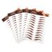 FOYTOKI 5 Sheets sticker makeup stickers grooming shaping eyebrow eye makeup supplies