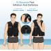 Abuytwo Adult Snorkel Vest - Medium Black Inflatable Buoyancy Aid for Water Sports & Safety - Buy Online on GoSupps.com