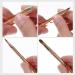 Double Ended Lipstick Brush - Premium Lip Makeup Tool | Lip Balm & Lip Mask Applicator | Golden Cosmetic Brush for Flawless Lips | Enhance Your Beauty Routine - Buy Online on GoSupps.com