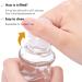 3Pcs Gold Glass Roller Bottles 50ml - Refillable & Leak-Proof for Essential Oils Perfume & Cosmetics - Buy Online on GoSupps.com