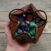 Taivoze Leather D20 Dice Bag - Portable Polyhedral Dice Pouch for RPG Game - DND Dice Bag - Buy Online on GoSupps.com