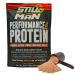 Performance Protein Powder micronized with Super Enzyme Hydrolase Designed for Fast Easy Absorption 2 Pouches 30 Servings