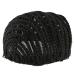 Gazechimp Wig Cap - Cornrow Full Braided Wig Cap Black - L