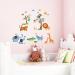 Decowall DW-1206 Wild Jungle Animals Wall Stickers for Kids - Peel and Stick Removable Decals for Nursery, Bedroom, Living Room - Buy Online on GoSupps.com
