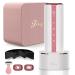 Jitesy IPL Hair Removal Device Newly Upgraded Handheld Hair Remover with Sapphire Ice Cooling System Blue & Red Light Therapy Permanent Hair Removal for Back Arms Legs Armpits Face bikini Area Type Pro