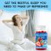 Dippin' Dots Melatonin Sleep Support Gummies - Strawberry Sunset Creme Flavor | 2.5mg per Gummy Sleep Supplement for Children and Adults | 120 Count Pack for Faster & Longer Sleep - Buy Online on GoSupps.com