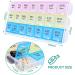 Large Weekly 3 Times a Day Pill Organizer | Moisture-Proof 7 Day Pill Box | Travel-Friendly Vitamin & Supplement Case - Colorful - Buy Online on GoSupps.com