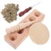 Minkissy 1 set aita form Heat Moxa-Form Form for diputirle Healthy Wooden Moxakegel manufacturer Wermention-stick-shape large mold wormwood tools make books