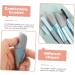 minkissy 2 Sets Travel Makeup Foundation Brush for Makeup Eyeshadow Brush Cosmetic Brush Mini Makeup Ladies Suits Lip Brush Girls Beauty Miss Morandi Wooden Handle Fiber Wool - Buy Online on GoSupps.com