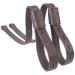 Equinate Slimline Mono Stirrup Leathers in black or brown 60 cm Brown