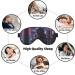 SSIMOO Hacker Era Soft Sleep Eye Mask - Breathable Black Eye Patch for Women Perfect for Travel & Relaxation - Buy Online on GoSupps.com