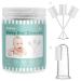 Baby toothbrush with box absorbent gauze baby tongue cleaner one-way-tongue cleaner for newborns gentle cleaning care for babies from 0 36 months 42 pieces + 1 finger 42 pieces (1 Pack)
