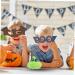 Artibetter Halloween Decoration Fabric Pumpkin Mini Plushies Photo Props Fall Decorations Halloween Pumpkin Pumpkin Green 15X15X14CM - Buy Online on GoSupps.com