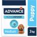 Advance Medium Puppy - Dog Food for Puppy Dogs (2 to 15 months) of Medium Breed with Chicken - 3kg - Buy Online on GoSupps.com