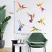 DECOWALL BA-4002 Hummingbirds Kids Wall Stickers - Peel and Stick Removable Art Decals for Children's Room, Bedroom, Living Room - Buy Online on GoSupps.com