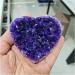 Natural Amethyst Geode Loving Heart Shape Quartz Cluster Crystal Specimen qiangang (Size : 420-480g) - Buy Online on GoSupps.com