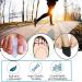 Reppkyh Gel Toe Separator Set - Bunion Corrector & Relief Spacers for Overlapping & Hammer Toes - Buy Online on GoSupps.com