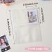 K-Pop Photo Card Binder Book with 25 Pcs Inner Sleeves - Clear Album for A5 Photocards | Korean Pop Photo Card Holder with Letter Sticker - 1 Set - Buy Online on GoSupps.com