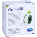 Buy OMNISILK Fixation Plaster 2.5 cm x 5 m - High-Quality Artificial Silk for Secure Bandaging - Fast International Shipping - Buy Online on GoSupps.com