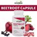 Organic Beet Root Capsules 60 Capsules 7200mg | 30-Day Supply | Beetroot Powder Supplement for Natural Energy Vegan Non-GMO - Buy Online on GoSupps.com