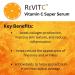 ReVitC Vitamin C Anti-Aging Super Serum - Anti-Wrinkle Face & Neck Treatment with Hyaluronic Acid MSM & Ferulic Acid | International Shipping - Buy Online on GoSupps.com