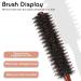 Rundbrush Wild Boar Bristle Round Hairbrush - Mini 3.4cm Brush for Men & Women | Perfect for Blow Drying & Natural Curls - Buy Online on GoSupps.com