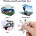 Valey Bike Trailer Coupling - 2-Piece Set for Children's & Dog Trailers with Fuse Pin & 18-in-1 Snowflake Multi-Tool | International Shipping Available - Buy Online on GoSupps.com