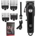 Electric Hair Trimmer LED Display Comfortable Feel Hair Clippers with Cleaning Brush for Household - Buy Online on GoSupps.com