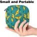 Shop Portable Women's Binding-Storage Bags | Menstrual Cup Pockets & Pads for Teen Girls - Stylish Yellow Butterfly & Turquoise Designs - Buy Online on GoSupps.com