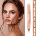Double Headed Cream Contour Stick Bronzer | 2-in-1 Long Lasting Highlight & Contour Stick | Waterproof Makeup Kit for Light Skin | Nature Color - Buy Online on GoSupps.com