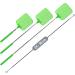 COM-FOUR Insect Protection - 4x Telescopic Flap Clap Flexible Pest Control Fly Catcher (24-56 cm) - Varied Selection (4 Pieces - Mix 2) for Effective Insect Destruction - Buy Online on GoSupps.com