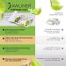 Jawliner Fitness Chewing Gum - Sugar Free Jawline Exerciser for Mewing - 15x Harder Ginger Lime Gum - Buy Online on GoSupps.com