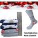 Extra Wide Non-Binding Diabetic Hospital Socks for Swollen Feet - Men, Women - Buy Online on GoSupps.com