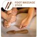 Minkissy 4-Piece Wood Massage Tools Set | Thai Foot & Hand Massage Devices | Reflexology & Relaxation Rollers - Buy Online on GoSupps.com
